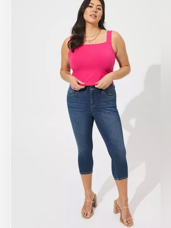 torrid Tops - Torrid Foxy Square Neck Crop Tank Top Size 5X New